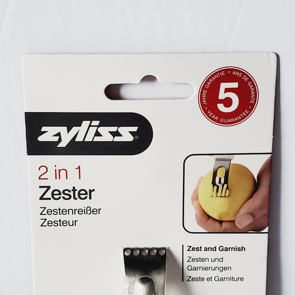 2 Pack of Zyliss 2 in 1 Zester - Picture 2 of 6